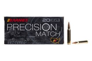 20 rounds of 77 grain OTM rifle ammunition.
